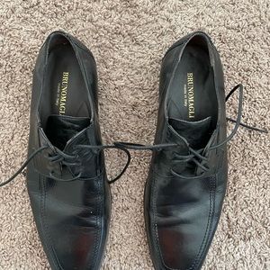Bruno Magli mens dress shoes, black, size 9